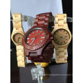 Montre en bois naturel fait main en bambou